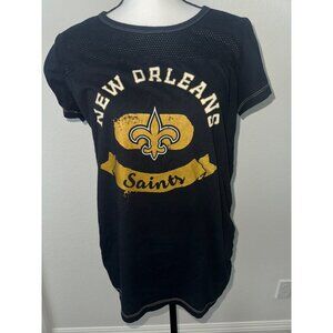 Touch Maternity by Alyssa Milano New Orleans Saints Football NFL T-Shirt: Large